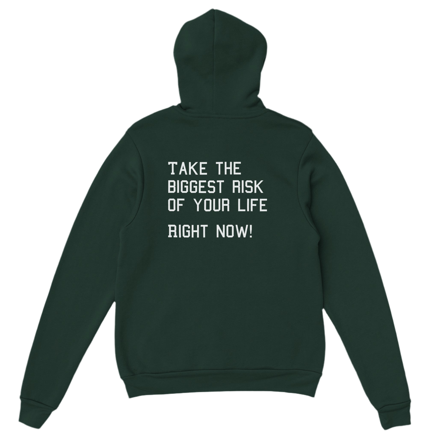Take the biggest risk of your life.