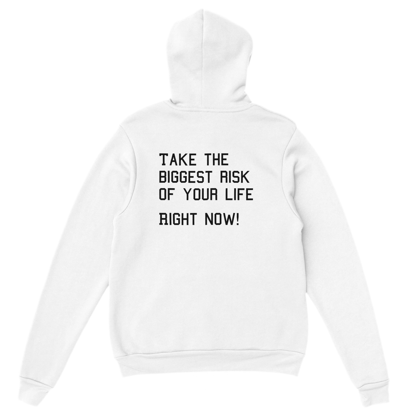 Take the biggest risk of your life.