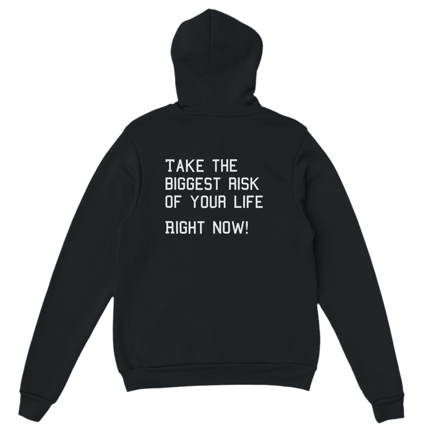 Take the biggest risk of your life.