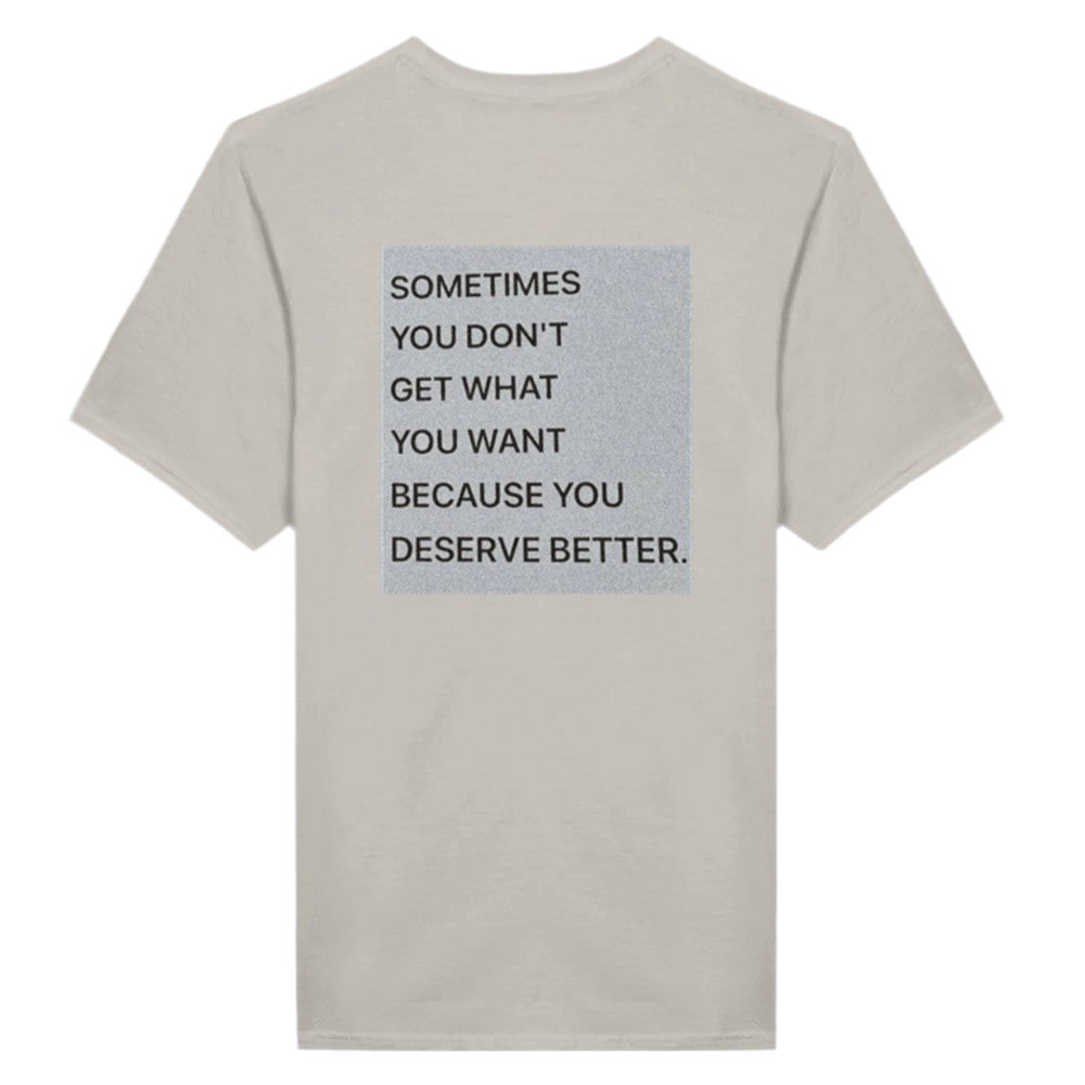 Sometimes you don’t…