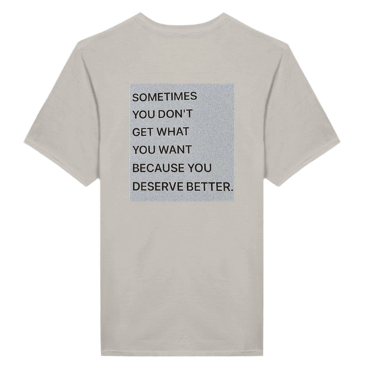 Sometimes you don’t…