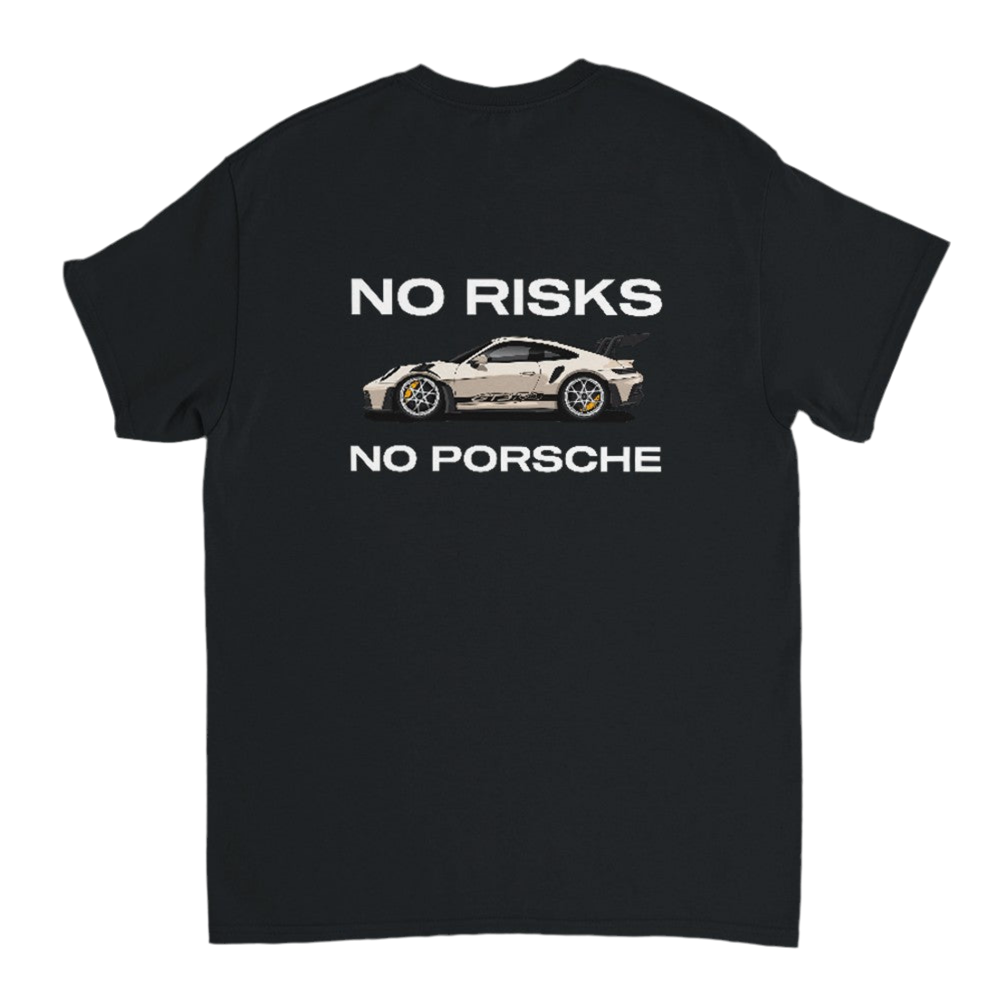 T-shirt No Risks No Porsche