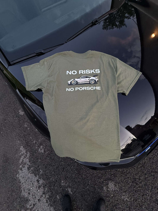 T-shirt No Risks No Porsche