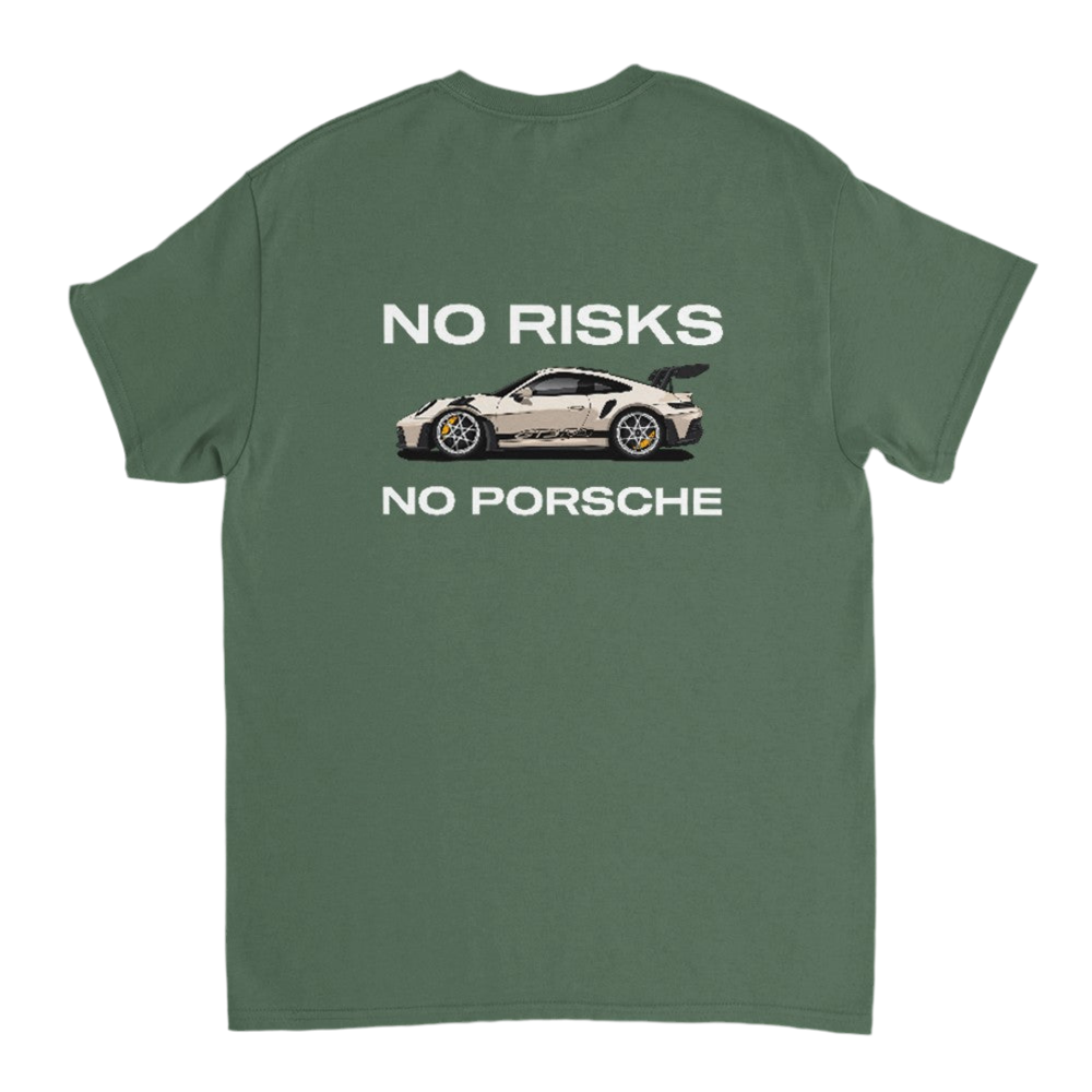 T-shirt No Risks No Porsche