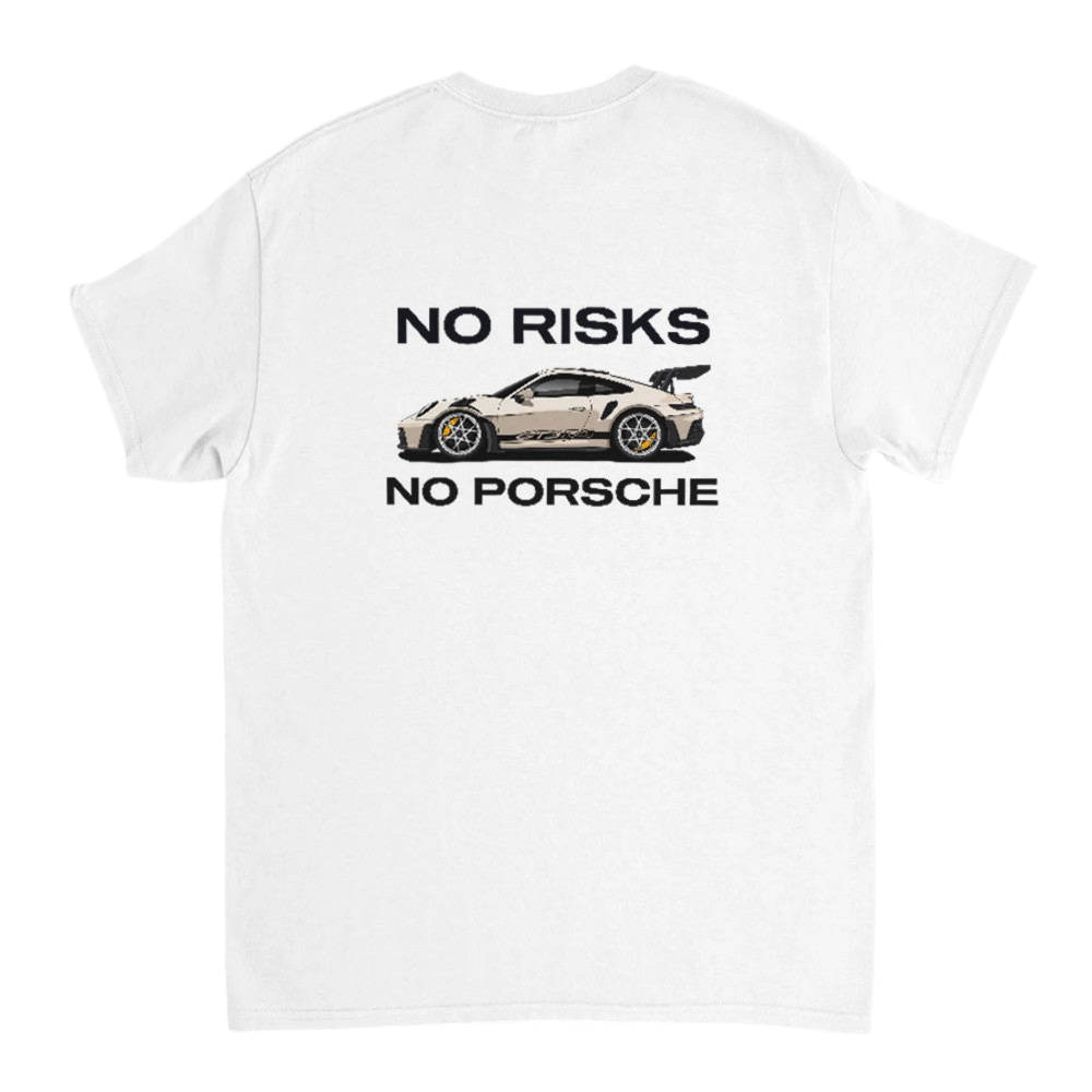 T-shirt No Risks No Porsche